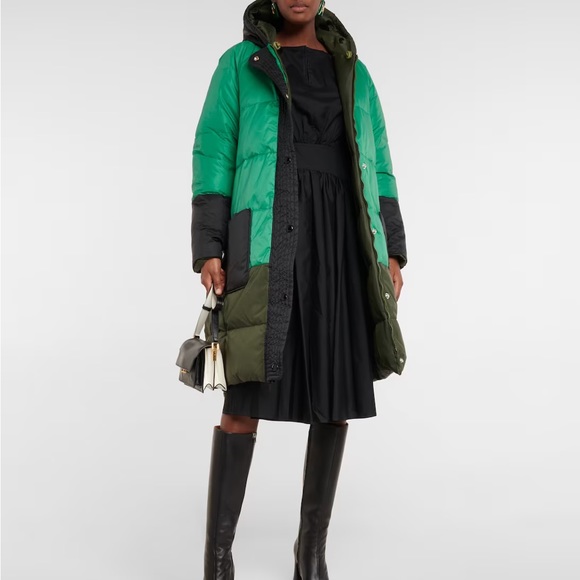 Marni Reversible Hooded Down Coat Jacket, Size 46 (Oversize) Unisex - Picture 2 of 5